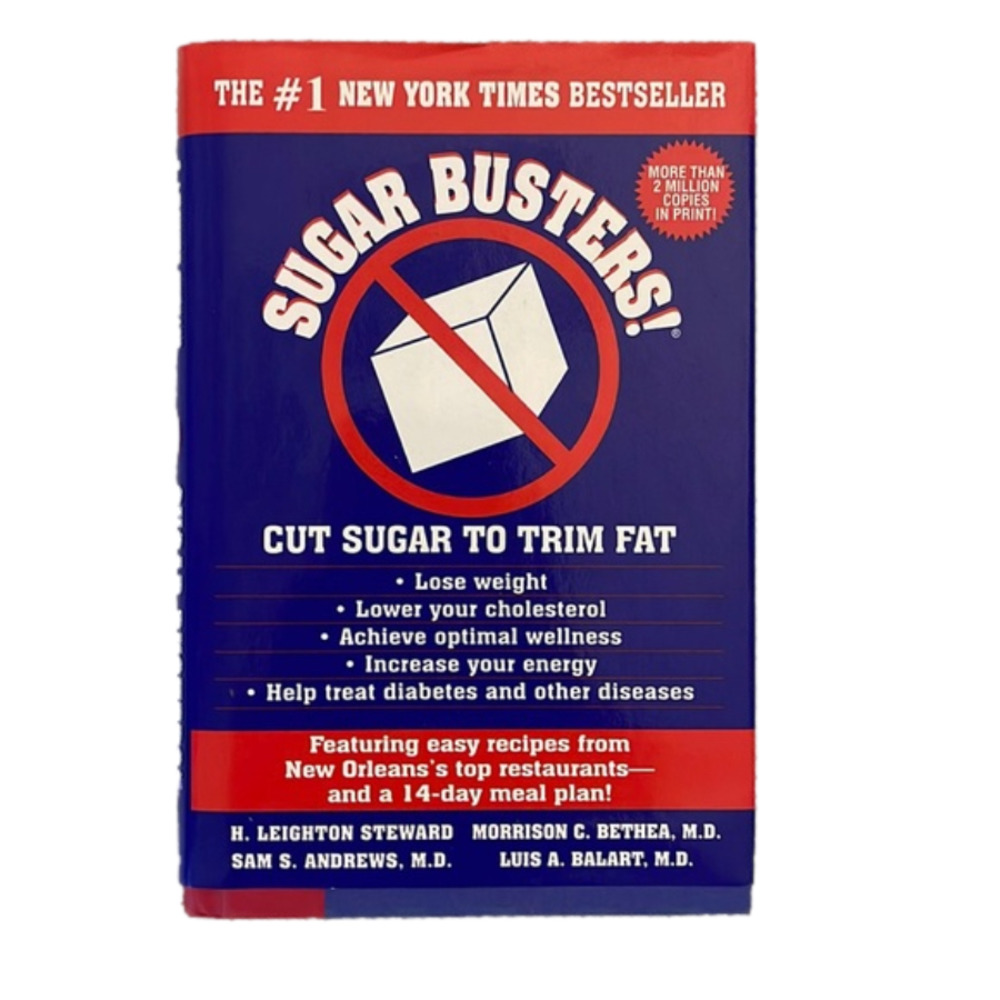 Sugar Busters! Book Cut Sugar Trim Fat Lose Weight Easy Recipes 14 Day Meal Plan